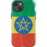 Ethiopia Flag Distressed iPhone 15 Impact Case